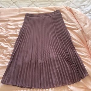 Light purple long skirt